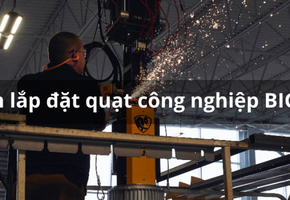 Hướng dẫn lắp đặt quạt trần công nghiệp HVLS đầy đủ và chi tiết nhất