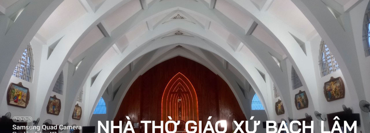Quạt trần SUNON lắp đặt tại Nhà thờ Giáo xứ Bạch Lâm