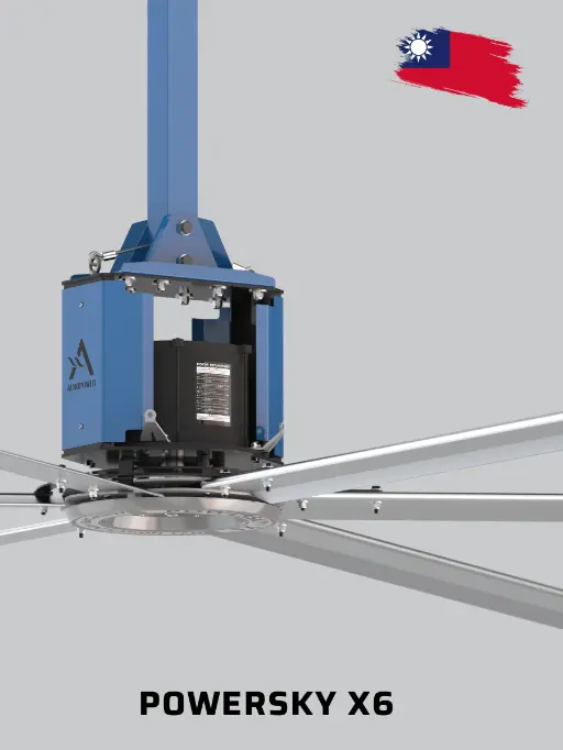 Quạt trần cánh lớn Powersky X6