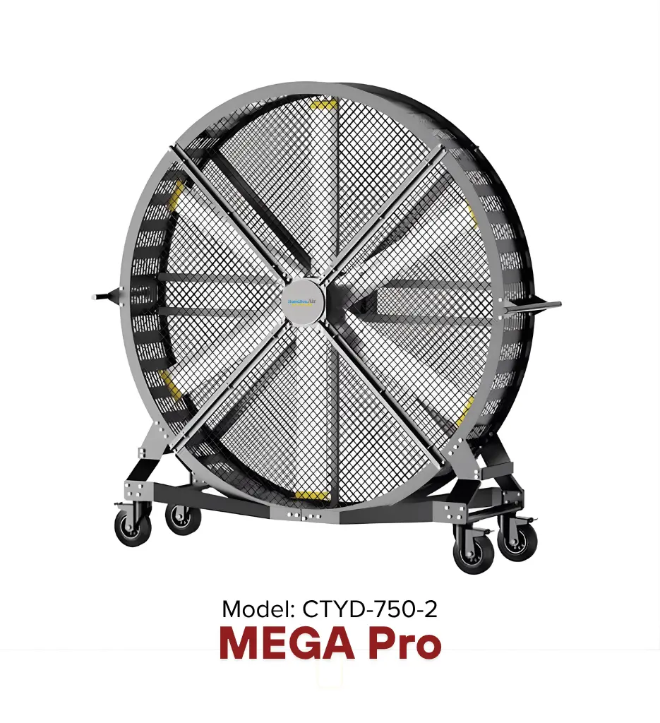 Quạt thổi di động HVLS MEGA Pro