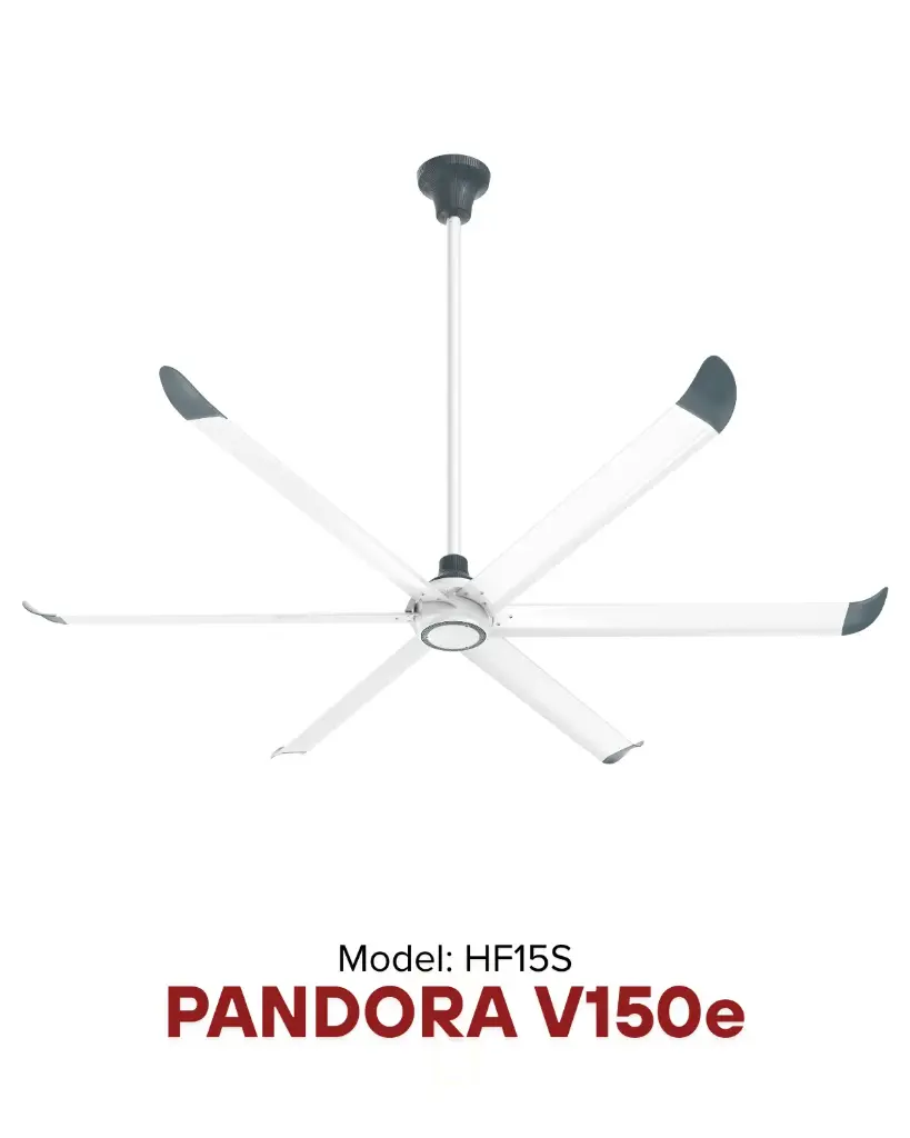 Pandora V150e Ø 2.5m White/Black