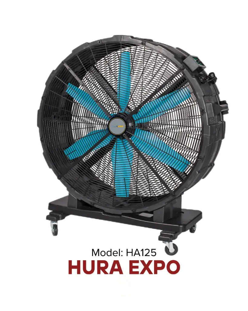 Quạt di động HVLS HURA EXPO