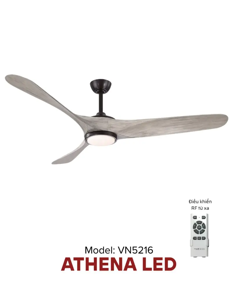 Quạt trần ATHENA LED