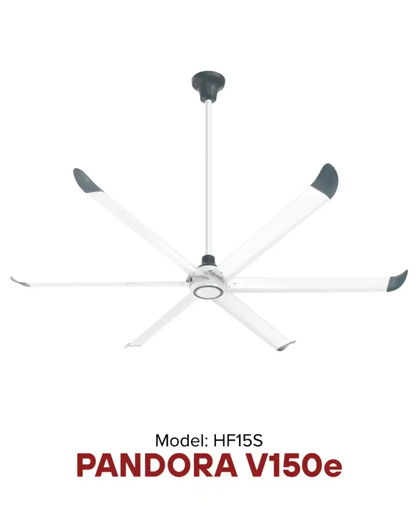 Pandora V150e Ø 3m White/Black