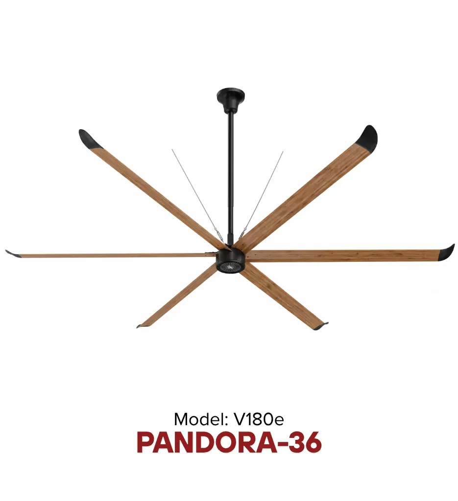 PANDORA V180e Ø 3.6m Woodgrain