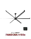 PANDORA V180e Ø 3.6m Black/White